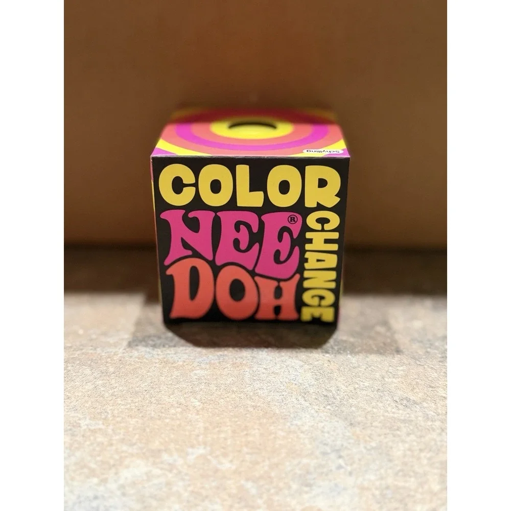 Nee Doh Color Change YELLOW 💛Sealed New In Box ! ! 🔥🔥